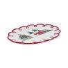 Karaca New Year Yılbaşı Cottage Kayık Tabak 30,5 cm