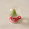Karaca Home New Year Yılbaşı Coffee Cup Kar Küresi 9,5 x 8 x 11,5 cm