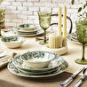 Karaca Old Town 24 Parça 6 Kişilik Yemek Takımı Yeşil
