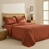 Karaca Home Helios %100 Pamuk Çift Kişilik Nevresim Takımı Terra Cota