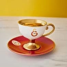 Karaca x Galatasaray Lisanslı 2 Kişilik Kahve Fincan Takımı 80 ml