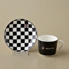 Karaca x Beşiktaş Lisanslı 6 Kişilik Kahve Fincan Takımı 80 ml