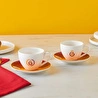Karaca x Galatasaray Lisanslı 2 Kişilik Çay Fincan Takımı 220 ml