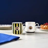 Karaca x Fenerbahçe Lisanslı 2 Kişilik Çay Fincan Takımı 230 ml