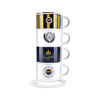 Karaca x Fenerbahçe 4 Kişilik Standlı Çay Fincan Takımı 180 ml