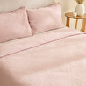Karaca Home Adelia Fistolu Çift Kişilik Yatak Örtüsü Takımı Pudra