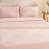 Karaca Home Adelia Fistolu Çift Kişilik Yatak Örtüsü Takımı Pudra