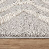 Kaşmir Halı 7/24 Plushy Doha Gri 200x290 cm