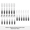 Karaca x Beşiktaş Lisanslı 18 Parça 6 Kişilik Çatal Kaşık Bıçak Takımı