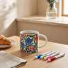 Karaca Harper Flower Diy Mug 350 ml