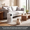 Karaca Oksijen Plus S1 Compact Hava Temizleyici HEPA Filtreli (True HEPA / H13) ve Akıllı Lazer Sensörlü Matte White