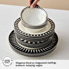 Karaca Elegance Bone Helsinki 24 Parça 6 Kişilik Yemek Takımı