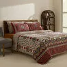Karaca Home Pueblo %100 Pamuk Çift Kişilik Nevresim Takımı Kiremit