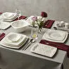 Karaca Fine Pearl Paris 58 Parça 12 Kişilik Yemek Takımı