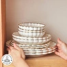 Karaca Stream Bone Oyster 53 Parça 12 Kişilik Yemek Takımı