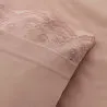 Karaca Home Teora %100 Pamuk Dantelli Çift Kişilik Nevresım Takımı Pudra