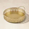 Karaca Home Sema Tepsi Gold 28 x 25 x 10,5 cm