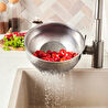 Karaca Mutfaksever Flow Çelik Yıkama ve Süzgeç Kabı 24 cm