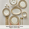 Emsan Empire Bone Imperial 55 Parça 12 Kişilik Yemek Takımı Gold
