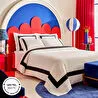 Karaca Home X 2Wins Fame %100 Pamuk Saten Çift Kişilik Nevresim Takımı Beyaz