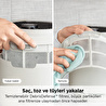 Shark NeverChange5 Compact Pro Hava Temizleyici - Beyaz