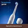 Homend Brushboss 4701H 4 Modlu 21 Gün Kullanım Süreli Akıllı Zamanlayıcılı Şarjlı Diş Fırçası Beyaz