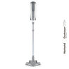 Homend Dustroyer 1272H 2 in 1 Kablolu Dikey Süpürge Beyaz Gri