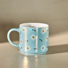 Karaca Daisy Lüsterli Mavi Mug 420 ml