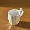 Karaca Shell Lüsterli Beyaz Mug 380 ml