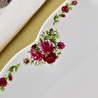 Karaca Square Bone Red Rose Kare 34 Parça 6 Kişilik Kahvaltı Seti