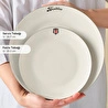 Karaca x Beşiktaş Lisanslı Elegance Bone Platin 53 Parça 12 Kişilik Yemek Takımı