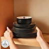Karaca x Beşiktaş Lisanslı Elegance Bone Platin 53 Parça 12 Kişilik Yemek Takımı