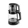 Emsan Glass Tea XL 2 in 1 Cam Çay Makinesi ve Kettle Space Gray