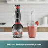 Homend Handmaid 1967H Blender Set Siyah Kırmızı