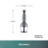 Homend Handmaid 1967H Blender Set Antrasit Siyah