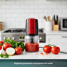 Homend Robochop 2110h Doğrayıcı Siyah Kırmızı