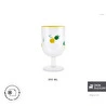 Karaca Pineapple Kadeh 390 ml Sarı