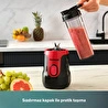 Homend Mixfresh 7026H Kişisel Smoothie Blender Siyah Kırmızı