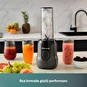 Homend Mixfresh 7026H Kişisel Smoothie Blender Antrasit Siyah