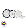 Karaca x Fenerbahçe Lisanslı Forever Bone 24 Parça 6 Kişilik Yemek Takımı