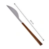 Emsan Salzburg Ahşap Saplı Tekli Yemek Bıçağı 22 cm