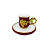 Karaca x Galatasaray Lisanslı 2 Kişilik Kahve Fincan Takımı 90 ml