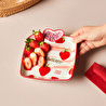 Karaca Strawberry Kalpli Sunumluk 19 cm