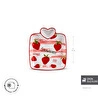 Karaca Strawberry Kalpli Sunumluk 19 cm