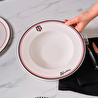 Karaca x Beşiktaş Makarna Tabağı 27 cm