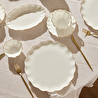 Karaca Fine Pearl Shell Gold 29 Parça 6 Kişilik Kahvaltı Takımı