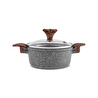 Emsan Dark Silver Biogranit Mini Tencere 12 cm