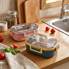 Emsan Smile Life Lunch Box Pembe