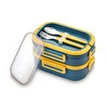 Emsan Smile Life Çift Katlı Lunch Box Mavi