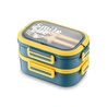 Emsan Smile Life Çift Katlı Lunch Box Mavi